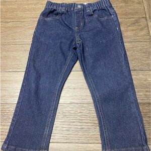 Nautica 3T elastic waist straight leg boy jeans